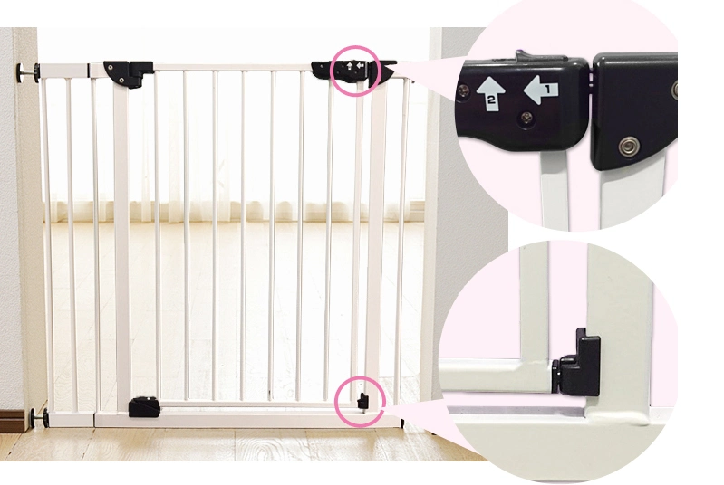 High Quality Pet Barrier Fence OEM Security Metal Baby Gate