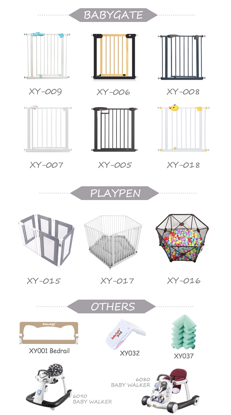 High Quality Pet Barrier Fence OEM Security Metal Baby Gate