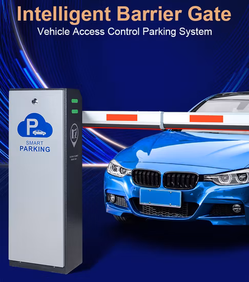 Brazo recto con puerta de barrera de aparcamiento de material de aleación de aluminio